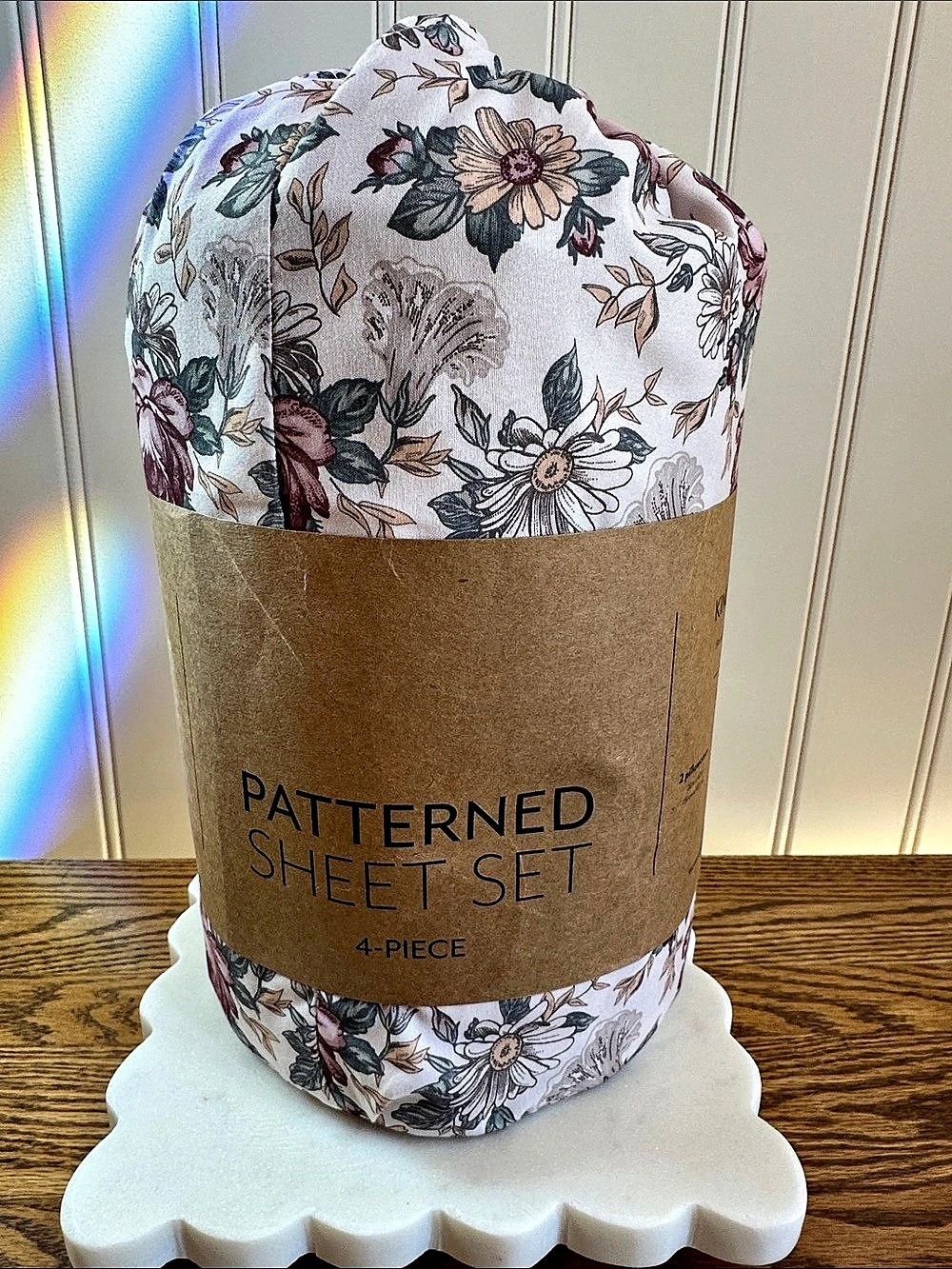 Patterned Sheet Set Floral King Sheet Set